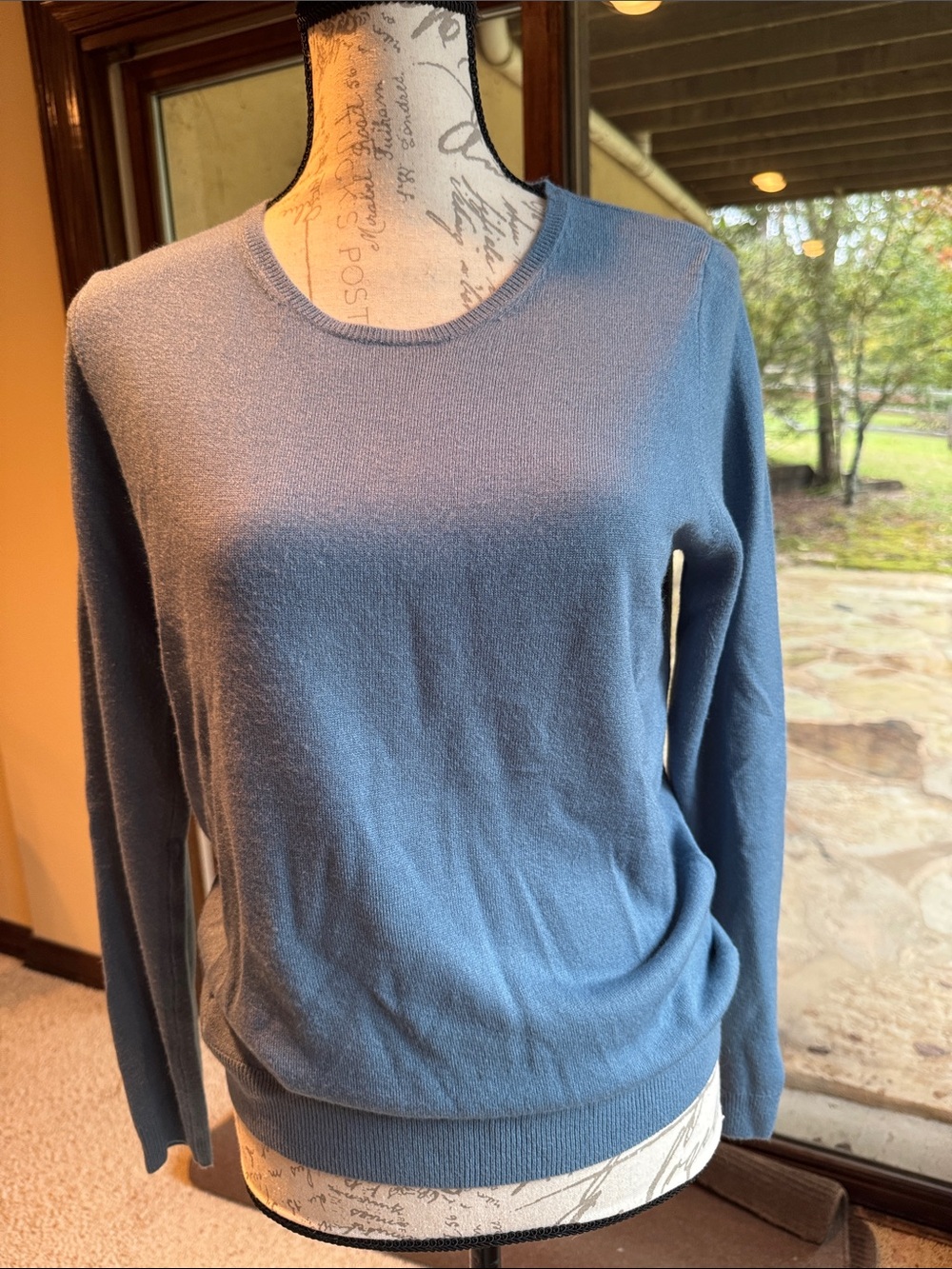 Cupio Blue Crewneck Sweater